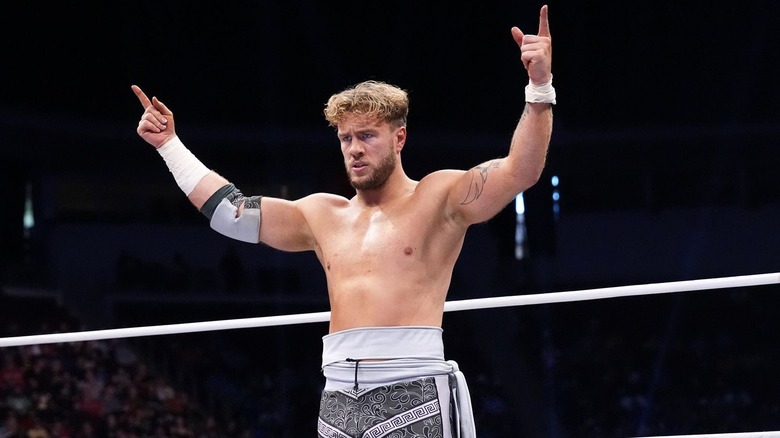 MJF points upward with two fingers