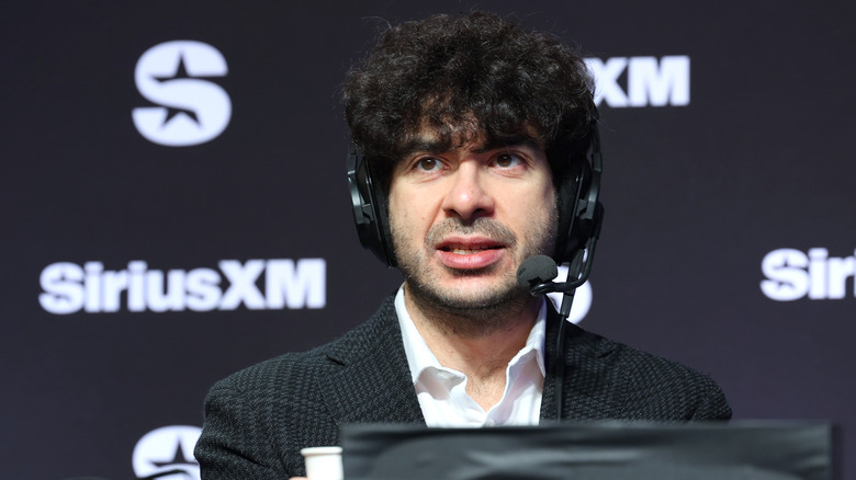 Tony Khan joining a radio show