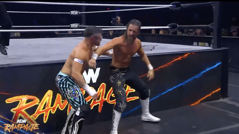 White and Sydal on the outside