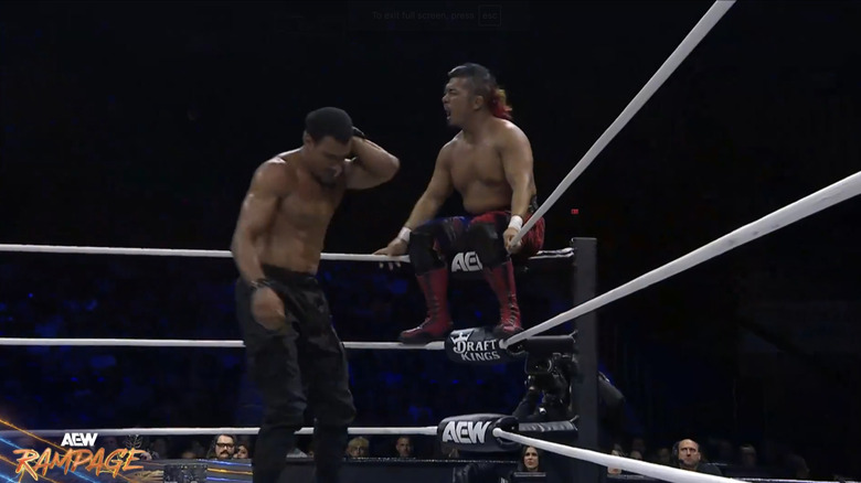 Takagi on the ropes as Fox stands by