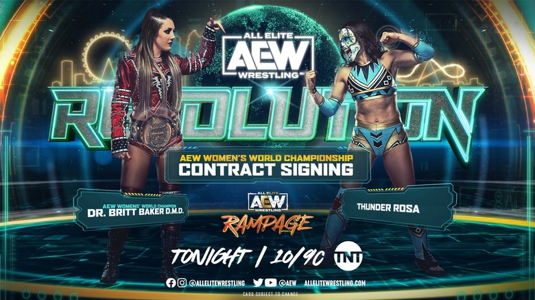 AEW Rampage Preview For Tonight: Hook, Title Match, Revolution Contract  Signing, More