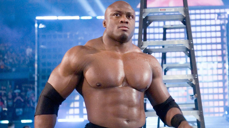 Bobby Lashley during his early years in WWE