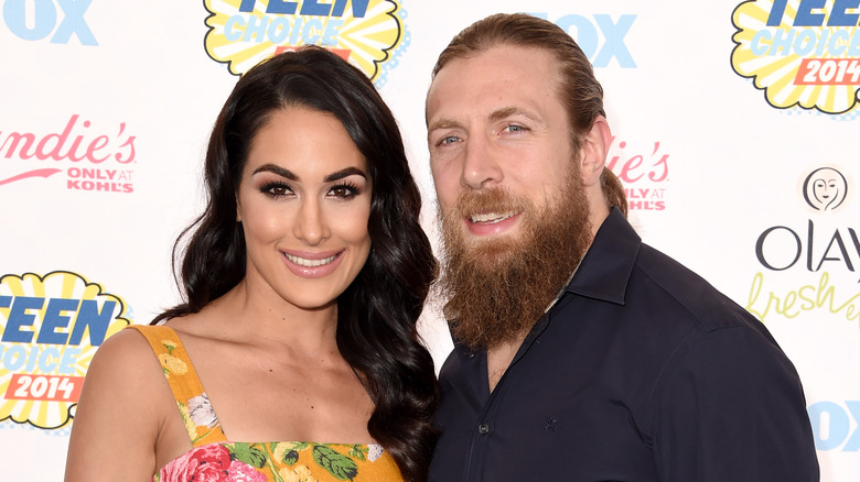 Brie Bella and Bryan Danielson in 2014