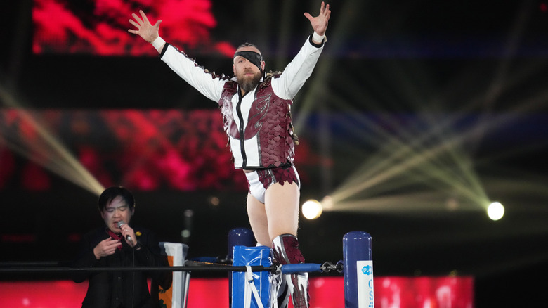 Bryan Danielson makes an entrance