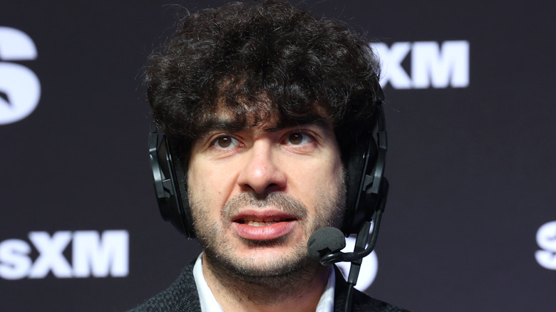 Tony Khan hearing the AEW/CMLL news