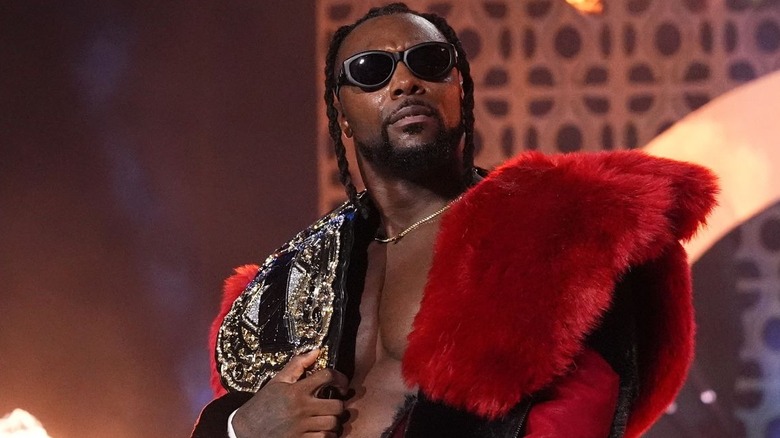 AEW World Champion Swerve Strickland Discusses Getting 'Personal' In ...