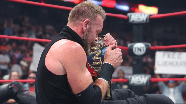 Christian Cage clutches the TNT Championship
