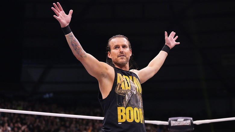 Adam Cole posing