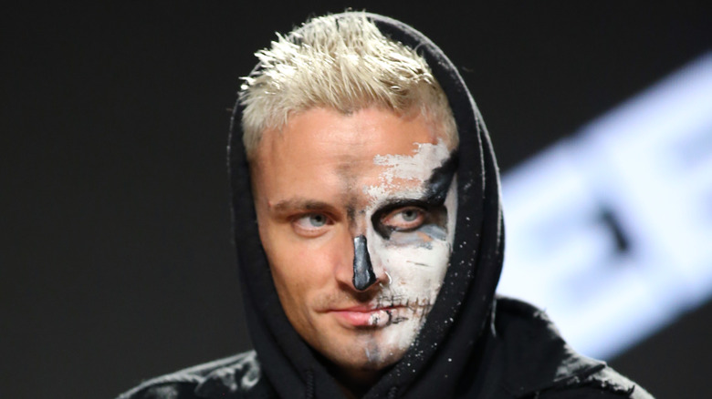 Darby Allin worn off facepaint