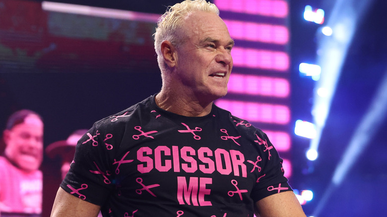 Billy Gunn smiling