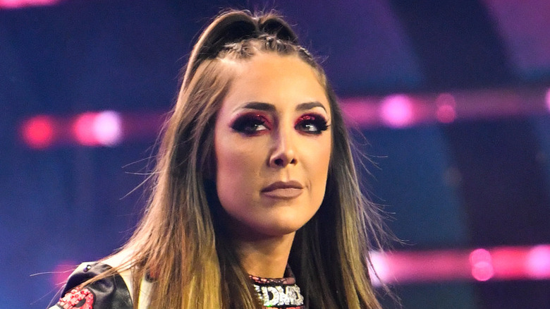 Britt Baker makes her entrance