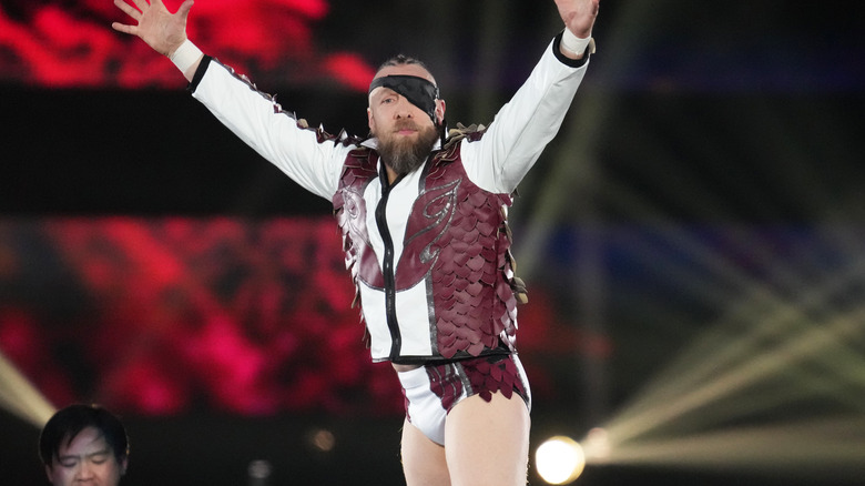 Bryan Danielson in Japan, with his eye patch