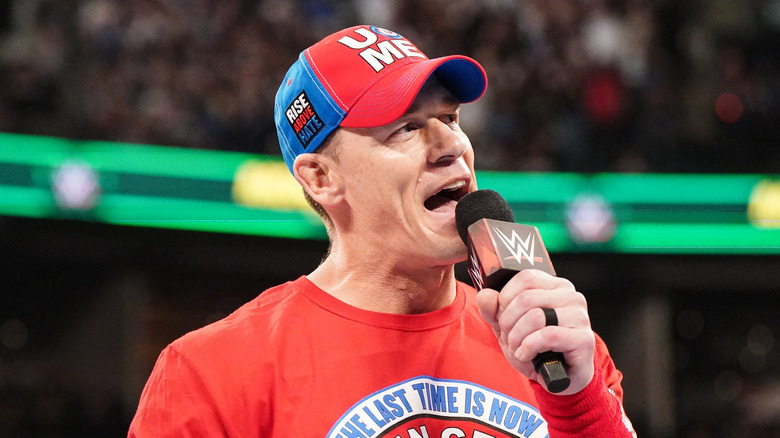 John Cena talking