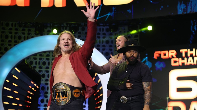 Chris Jericho, Bryan Keith, and Big Bill