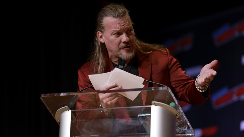 Chris Jericho talking