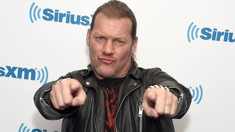 Chris Jericho visiting the SiriusXM Studio, March 2019