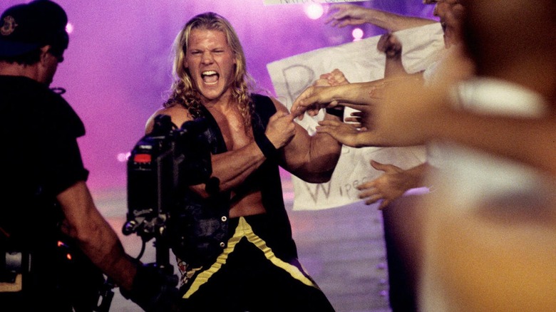 Chris Jericho makes his entrance in WCW