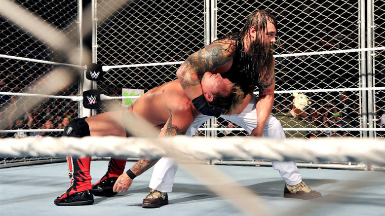 Bray Wyatt wrestling Chris Jericho