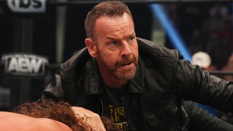 Christian Cage seeing a rival who doesn't have a father