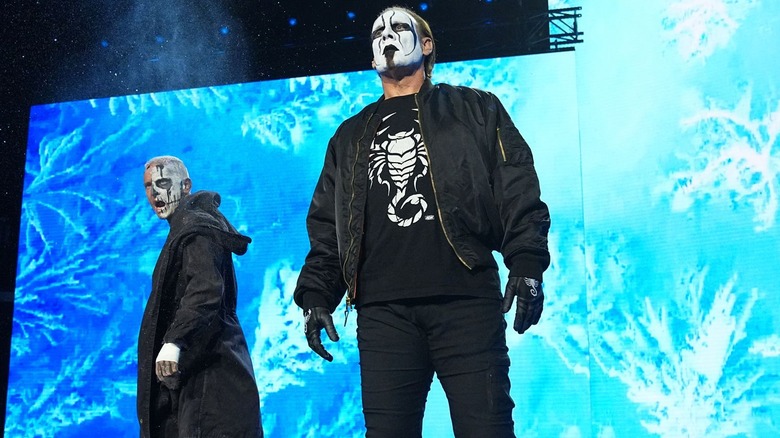 Darby Allin and Sting in AEW