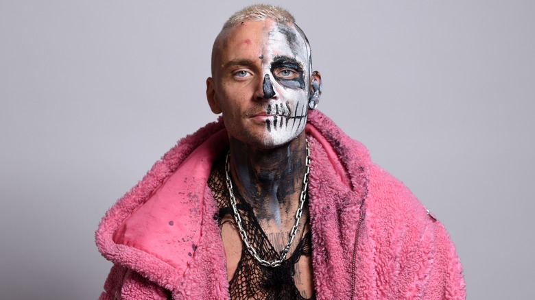 Darby Allin poses in the IMDboat Exclusive Portrait Studio at San Diego Comic-Con 2024 at The IMDb Yacht on July 25, 2024 in San Diego, California.