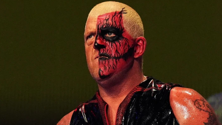 Dustin Rhodes making his entrance AEW 2023