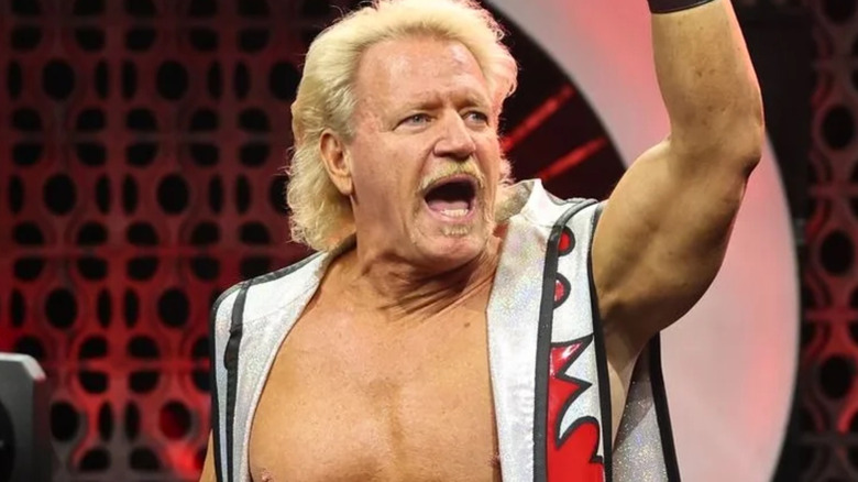 Jeff Jarrett holding up his arm