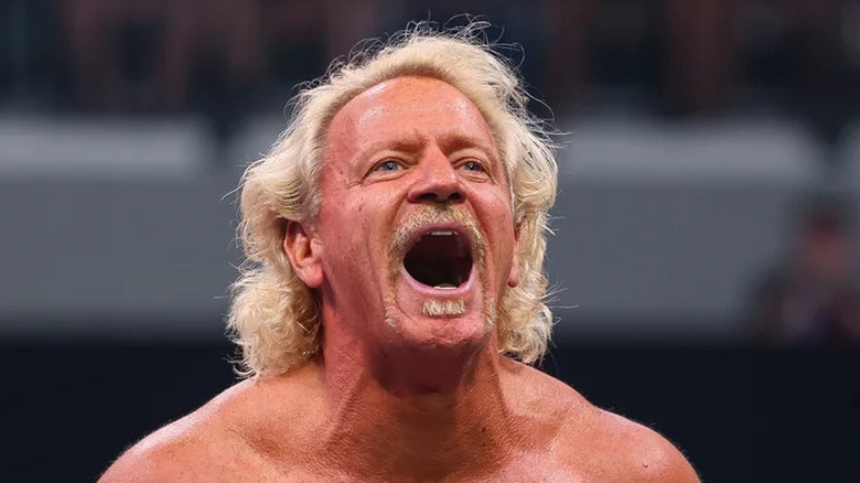 Jeff Jarrett performing in AEW