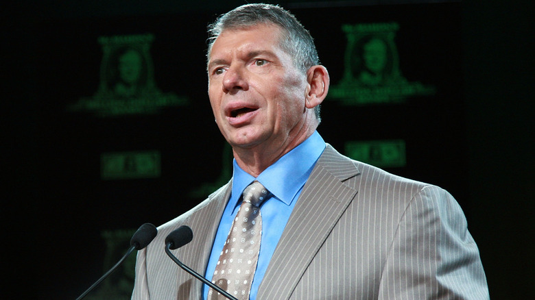 Vince McMahon speaking