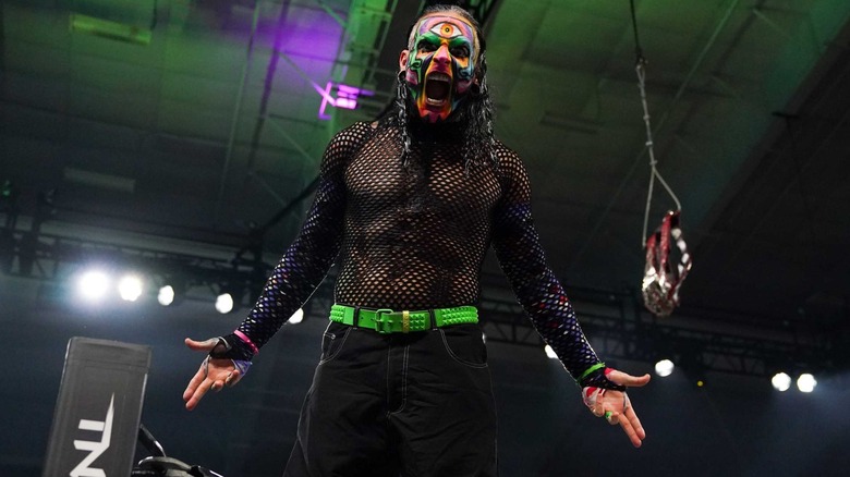 Jeff Hardy in a TNA ring