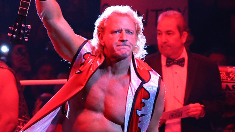 Jeff Jarrett realizing he's gone from appearing in an Acclaim video game to running Acclaim