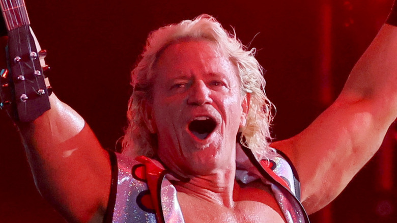 Jeff Jarrett looking thrilled