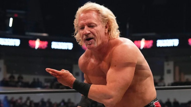 Jeff Jarrett strutting