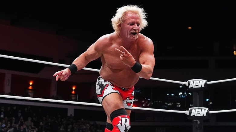 Jeff Jarrett in the ring