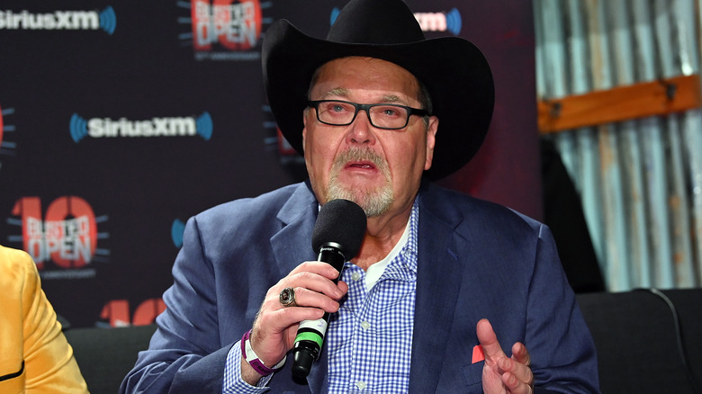 Jim Ross talking