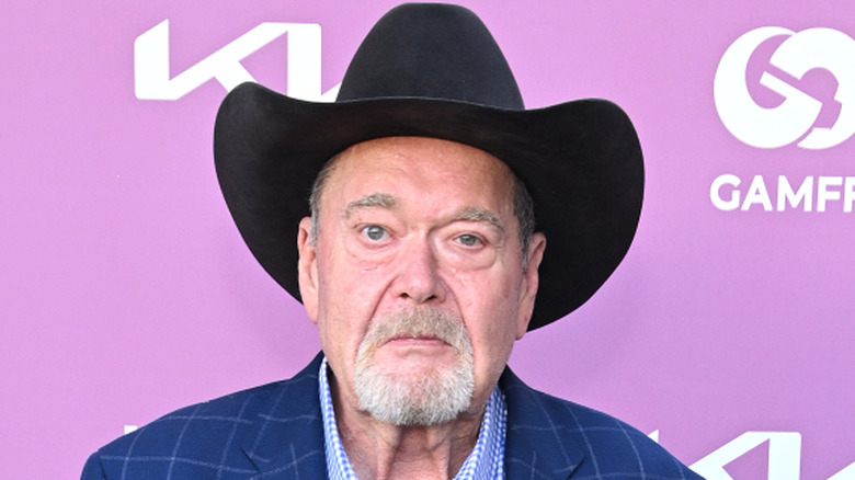 Jim Ross on the red carpet