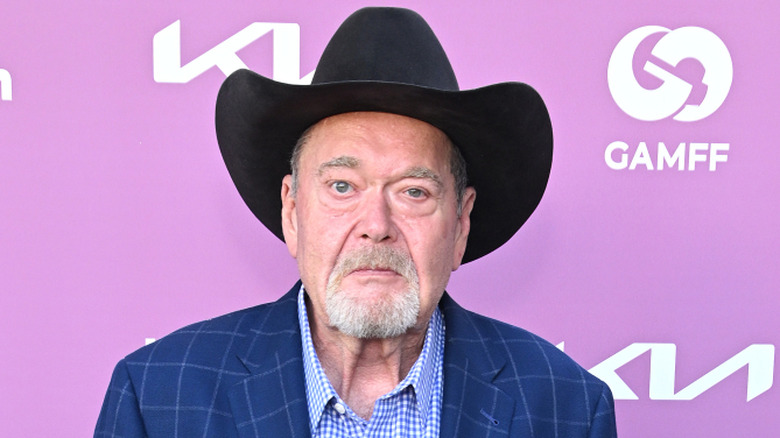 Jim Ross attends the world premiere of 