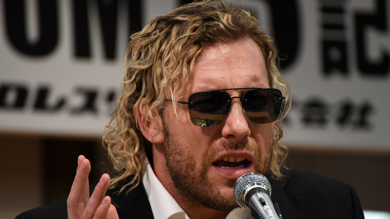 Kenny Omega talking