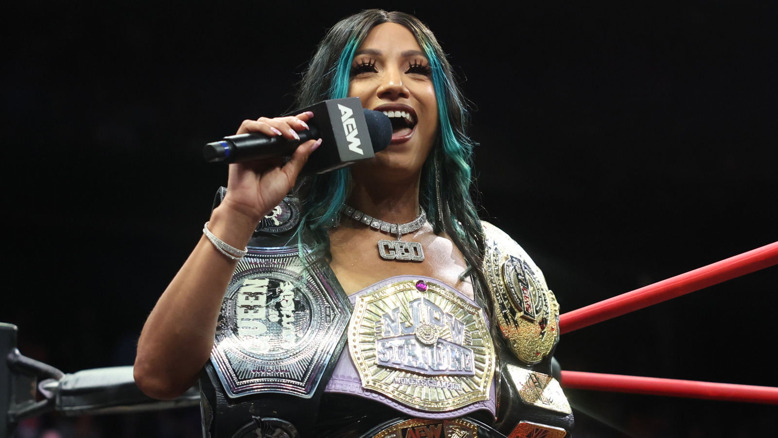 AEW's Mercedes Mone Details Super Bowl LIX Trip With Swerve Strickland