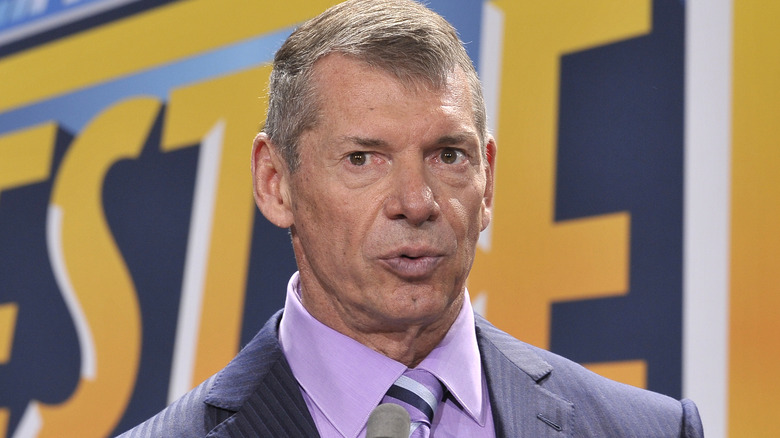 Vince McMahon talking