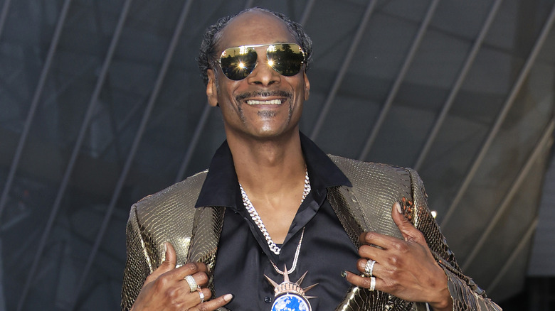 Snoop Dogg looking sharp