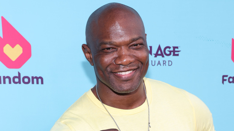 Shelton Benjamin smiling