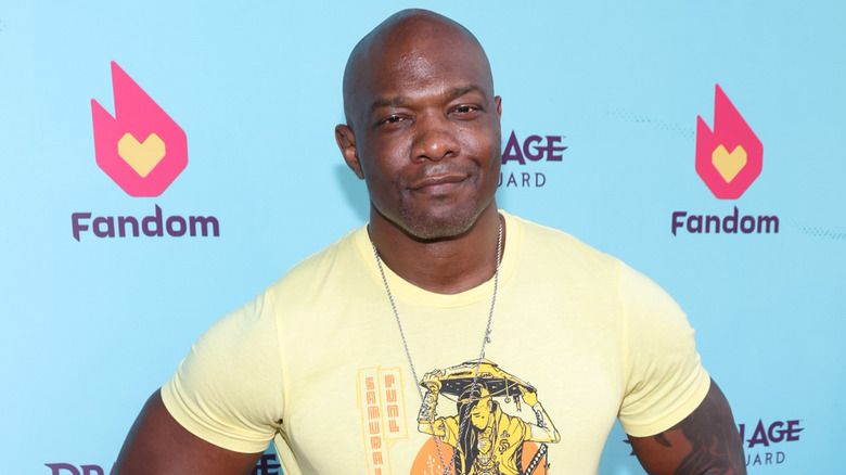 Shelton Benjamin smirking