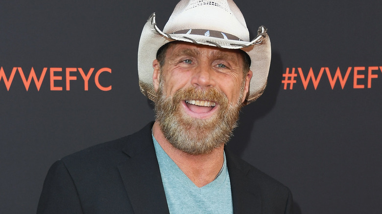 Shawn Michaels smiling