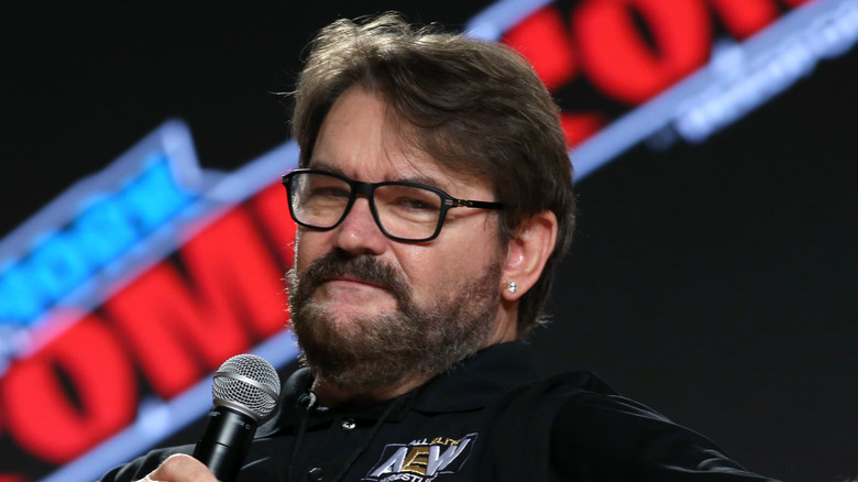 Tony Schiavone relaxing