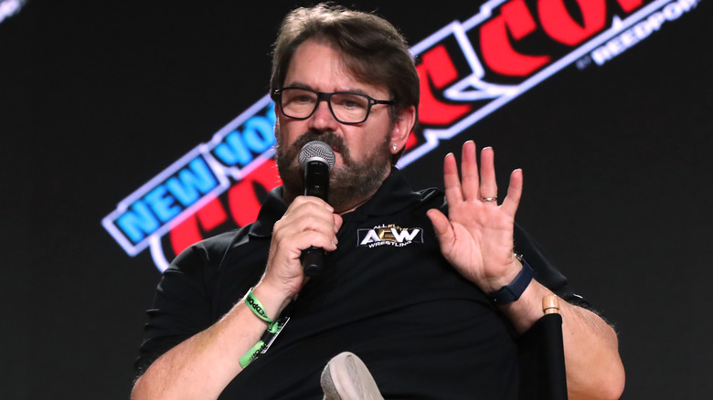 Tony Schiavone talking