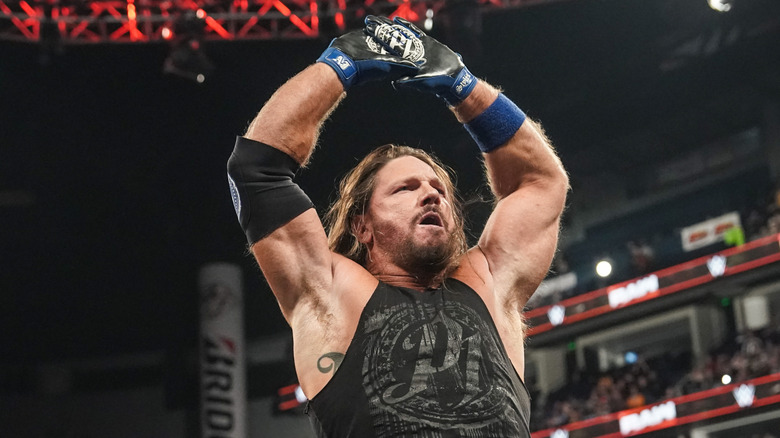 AJ Styles on Raw