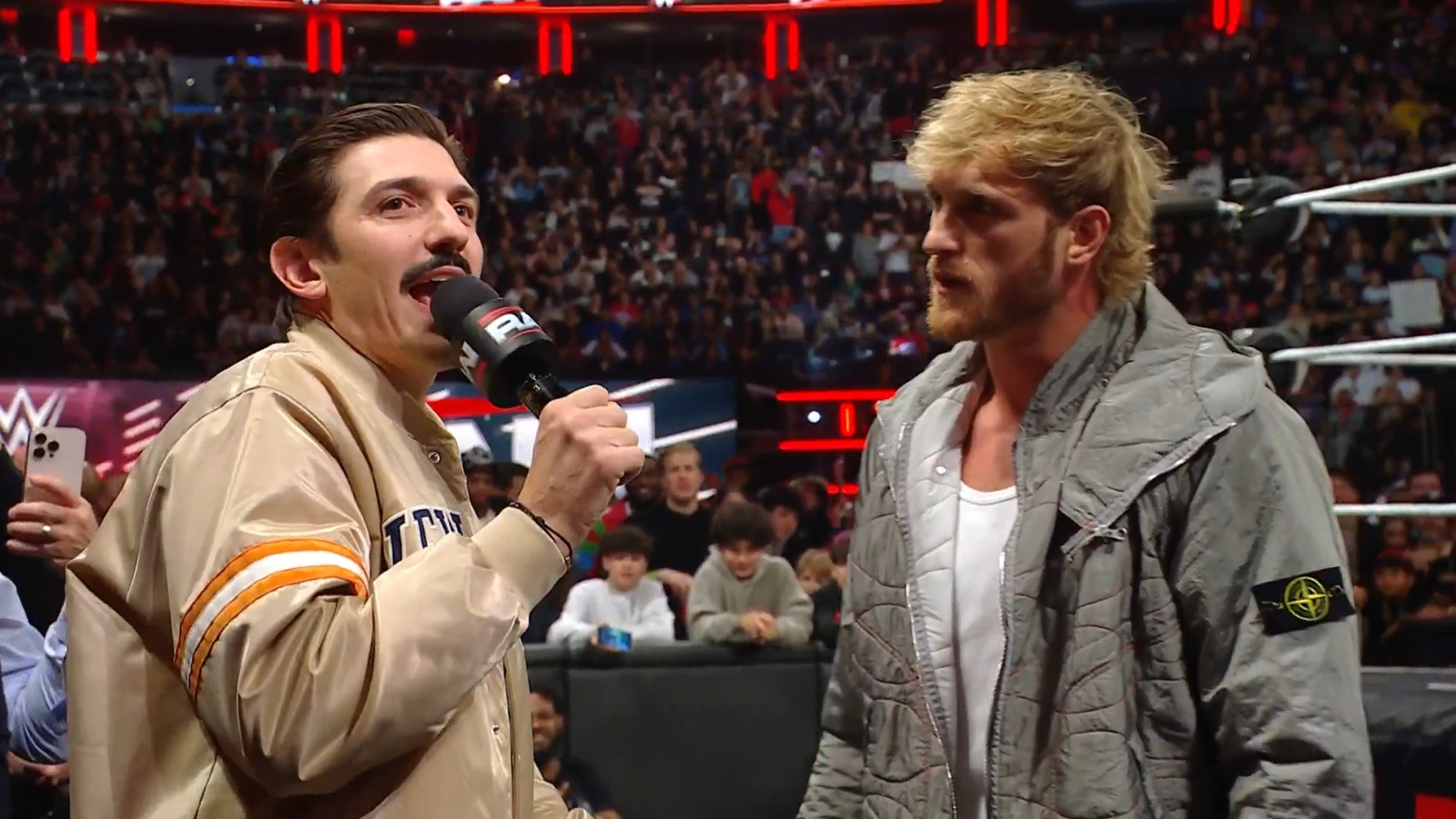 AJ Styles Saves Andrew Schulz From Logan Paul On WWE Raw At Madison Square Garden