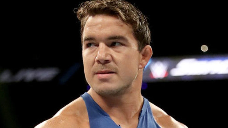 Chad Gable looking away