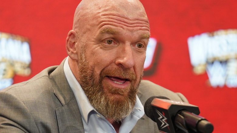 Paul "Triple H" Levesque speaking